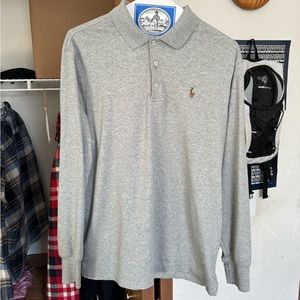 Men's medium Ralph Lauren long sleeved polo